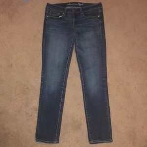 American Eagle Stretch Skinny Jeans Size 6 Short